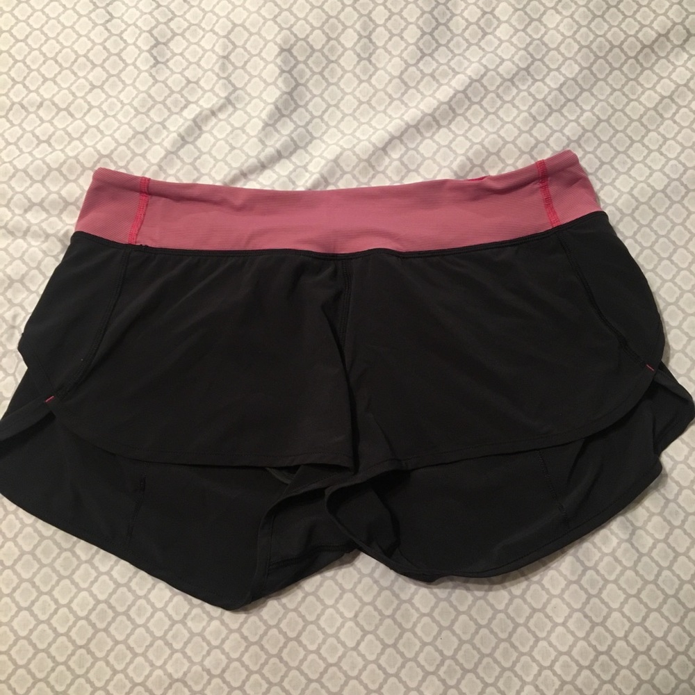 Lululemon speed shorts